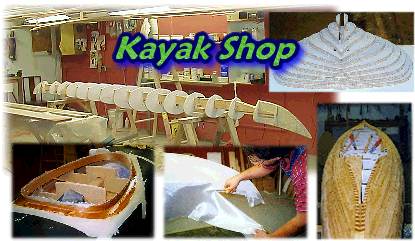 Wood Strip Kayak Shop